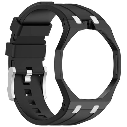Matte PC Mod Kit Case Frame with Strap for Swatch AP Royal Pop Modification - Integrated Silicone Cover and Bumper Band Accessories